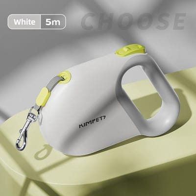 5M Intrekbare Hondenhalsband Huisdier Lijn Trektouw Reflecterende Band Automatische Flexibele Lijn Voor Kleine Middelgrote Grote Hond Product