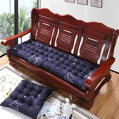 Dikke Tuinkussen - Zitkussen Bank - Comfortabel Zitten - Extra Dikke Vulling - 170x48cm - Stijl B
