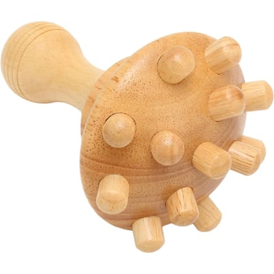 Octopus Hout Massager Verlaag Stressniveaus Hout Therapie Massager voor het Elimineren van Cellulitis beige