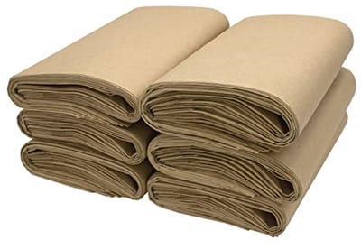 Bio compostzakken voor keukenafval, 10 L, 60 stuks, kraftpapier