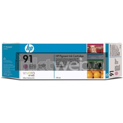 HP 91 3-pack licht magenta (Origineel)