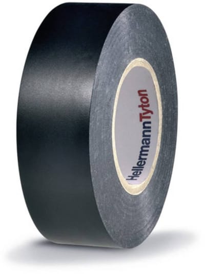 HellermannTyton HTAPE-FLEX15-25x25-PVC-BK 710-00137 Isolatietape (l x b) 25 m x 25 mm 1 stuk(s)