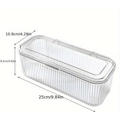 Haaraccessoires Organizer Transparante Acryl Opbergdoos Elastiekjes Organizer voor Haarbanden Cosmetica Opbergdoos Bureau Sieraden Organizer schoon