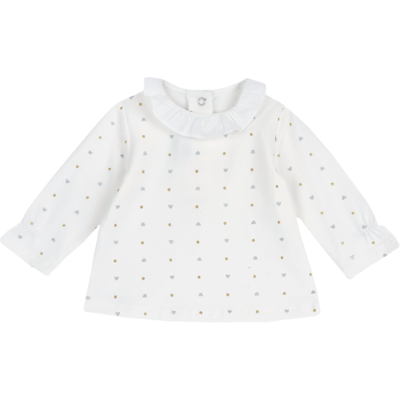Chicco kleding t-shirt met lange mouwen 56 licht naturel