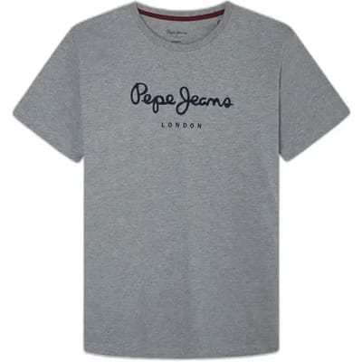 Pepe Jeans Eggo T-shirt Met Korte Mouwen Grijs 2XL Man