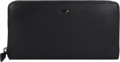 Braun Büffel Anna Portemonnee RFID Leer 19 cm - Dames - Horizontaal - schwarz