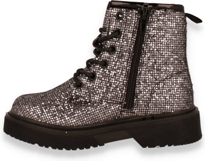 Mode-mania Meisjes Bottine | Zwart | Maat: 28