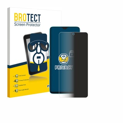 BROTECT - privacy screenprotector voor Honor 90 Lite - Folie Beschermfolie Blauwlichtfilter