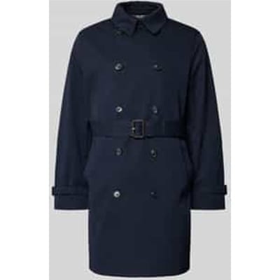 Trenchcoat van katoenmix
