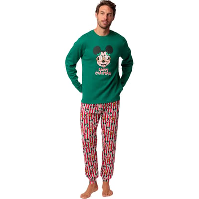Pyjama-sets Admas Pyjama broek top lange mouwen Party Friends Disney