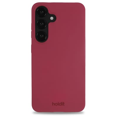Holdit Soft Case geschikt voor Samsung Galaxy S25 Plus - Red Velvet