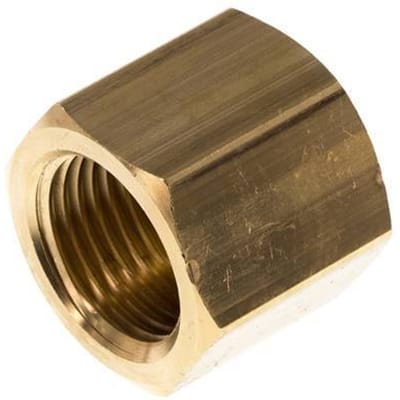 Verloopsok M14 X 1.5 X G1/2'' Messing 16bar 27mm Zeskant [2 Stuks]