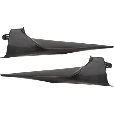 2 stuks Voorbumper Grille Onderste Sierlijst 52113?02030 Mat Zwart Vervanging voor Toyota Corolla gray
