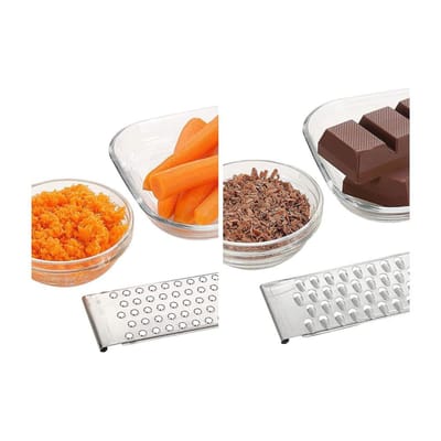 Leifheit ComfortLine Multifunctionele Rasp - 4+1 - Wit