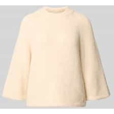Gebreide pullover met ribboorden