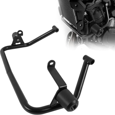 Motorfiets Crash Bars - Motor Bescherming - Val Bescherming - Verdikt Staal - 2.8 Kilogram - Zwart