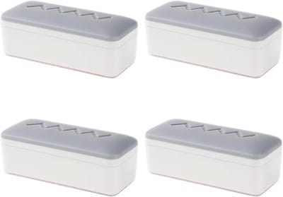 Toilet Seat Bumpers - Toilet Pads - Badkamer Stabiliseren - Snelle Installatie - 4 Stuks - Wit
