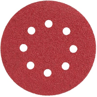 Radix - Schuurschijf - Pro - Klittenband 125 mm - P40 – 8 stofgaten (10 stuks)