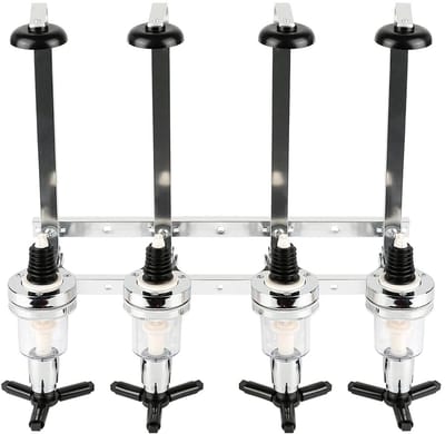 Innovastore Drankdispenser - Drankenautomaat - Barautomaat - Doseerautomaat - Flessendispenser - Muurbevestiging - RVS - Zilver
