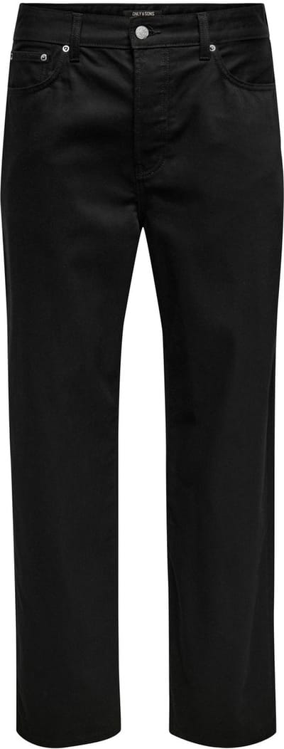 ONLY&SONS - ONSFADE LOOSE STAY BLACK 5396 AZG DNM - Heren - Jeans