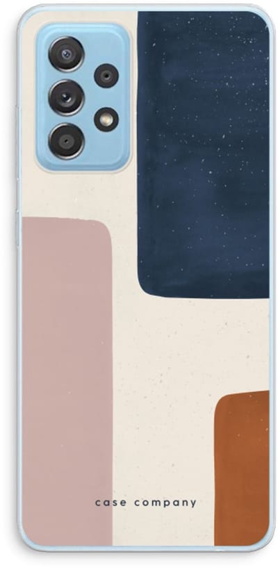Case Company® - Hoesje geschikt voor Samsung Galaxy A73 hoesje - Geo #5 - Soft Cover Telefoonhoesje - Bescherming aan alle Kanten en Schermrand