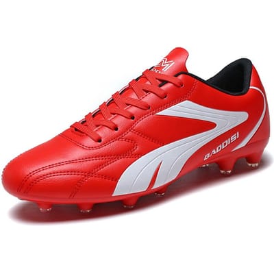 Nouvelles Chaussures de Football Professionnelles pour Hommes Baskets de Football pour Adultes Futsal Intérieur Ultra-légères Antidérapantes Sportives Résistantes à l'Usure Crampons Bottes 31