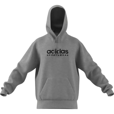 adidas Sportswear All SZN Fleece Graphic Hoodie - Heren - Grijs - M