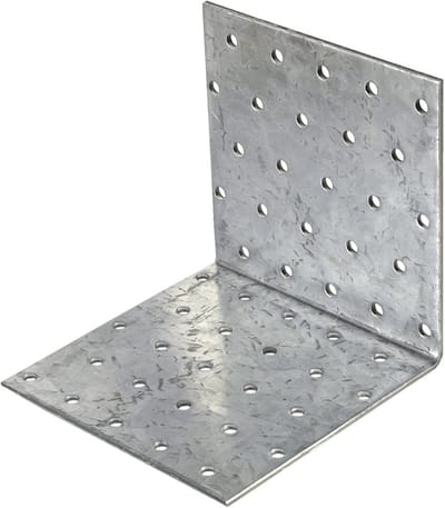 Gale Hoekverbinder 60x60x40mm Verzinkt - 25 Stuks Montageplaat