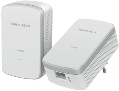Mercusys MP300 KIT PowerLine-netwerkadapter 600 Mbit/s Ethernet LAN Wit 2 stuk(s)