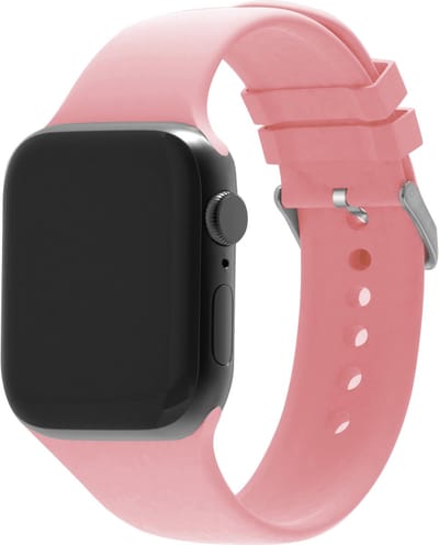 Strap-it Leren band met patroon - Geschikt voor Apple Watch Series 1/2/3/4/5/6/7/8/9/10/11/SE/SE2/SE3/Ultra (2/3) - Lila - Luxe band leer uitgesneden patroon - iWatch bandje maat: 44mm / 45mm / 46mm / 49mm