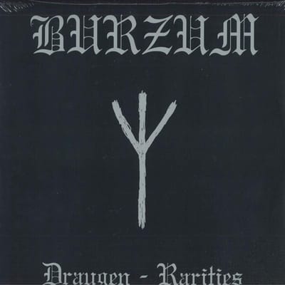 Disque LP BURZUM - Draugen - Raretés BOBV670LP Back On Black 2019 UK Rock gray