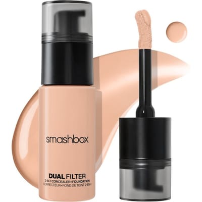 smashbox Stichting Dual Filter 2-in-1 concealer + foundation Foundation Dames 23.6 ml
