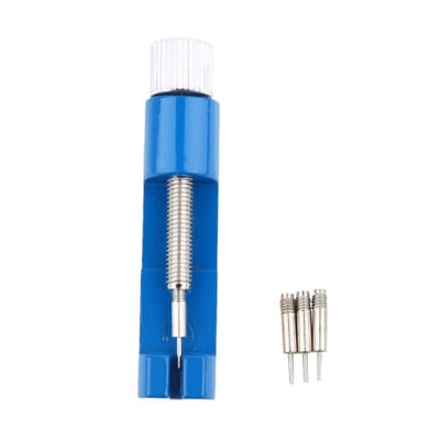 Dailygoods- Horlogeband Verstelbare Tool - Horlogeband Inkorter - Horlogeband Verwijderaar - Horloges voor Mannen - 3 Ponspennen - Eenvoudig Aanpassen - Horloge Tool
