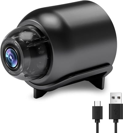 CRLYN® Verborgen Camera - Spy Camera - Spionage - Zwart