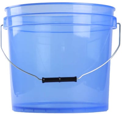 D CON TRANSPARANT BLAUW AUTO DETAILING WAS EMMER 3,5 GALLON 13L