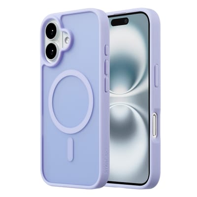 imoshion Hoesje - Geschikt voor iPhone 16 - Color Guard Backcover geschikt voor MagSafe - Lila
