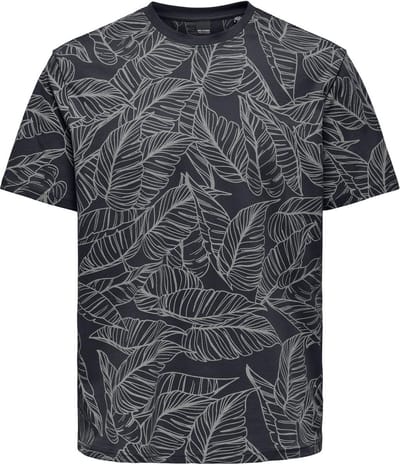 ONLY & SONS Heren T-Shirt Korte Mouw Comfortabel Katoenen Bovenkleding Casual Shirt