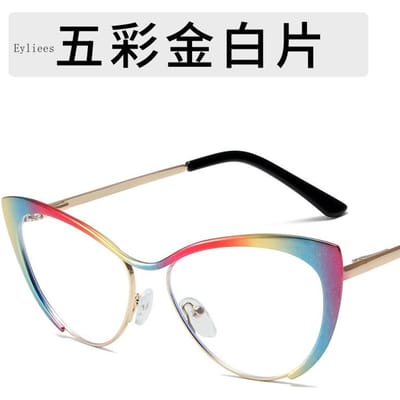 Vintage Retro Vintage Dames Volwassenen Kattenoog Brilmontuur Constructie Zicht Optisch Premium Hoge Kwaliteit Premium Luxe Vintage Retro Anti Blauw