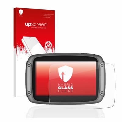 upscreen - Screenprotector voor TomTom Rider 500 / 550 - Folie Beschermfolie Beschermglas transparant