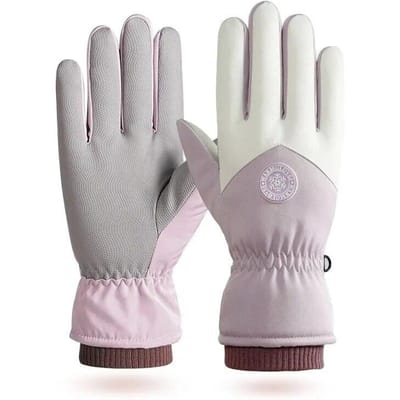 Winter skiën warme handschoenen buiten fietsen waterdicht antislip verdikte vrouwelijke paar winddichte handschoenen