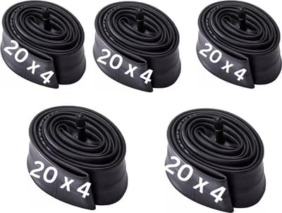Set van 5 (EWheel) binnenbanden Fatbike 20X4.0 - Anroc - voor Super73 - Knaap - Phatfour en Ouxi