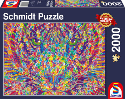 Schmidt - Legpuzzel - Wild at Heart, tijger - 2000 stukjes - Volwassenen - vanaf 14 jaar