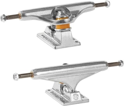 Skateboard Trucks - Assen Vrachtwagens - Skateboarden - Onafhankelijke Stage 11 - 8.25 inch breed - Gepolijst zilver