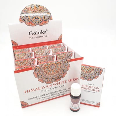 Goloka pure aroma oil Hymalayan White Musk