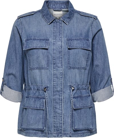 ONLY CARMAKOMA - CARKENYA L/S UTILITY DNM JKT AKM - Meisjes - Gewatteerde jassen