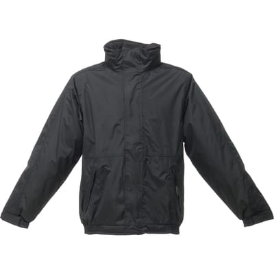 Regatta Dover Bomber Jacket voor volwassenen (Zwart/Ash)