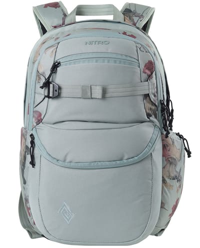 NITRO Vrije tijd rugzak Rugzak met laptopvak Future Hero Backpack 35L Dead Flower Mintgroen
