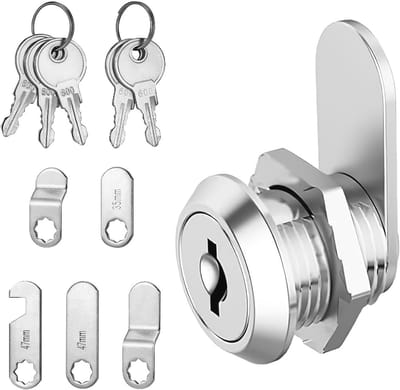 Veiligheidsbrievenbusslot 20 mm met 5 vergrendelingsplaten en sleutels