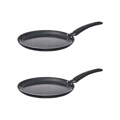 2x HEMLAGAD Pannenkoekenpan 25 cm met Keramische Coating