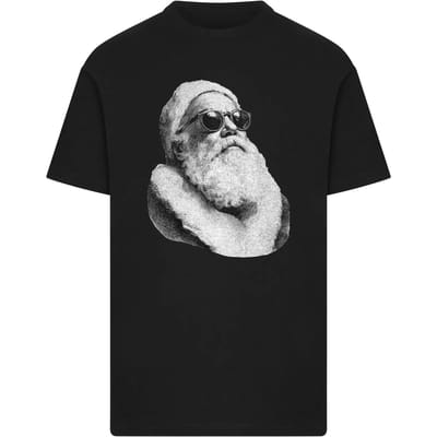 Mister Tee - Cool Santa Heren Tshirt - XS - Zwart